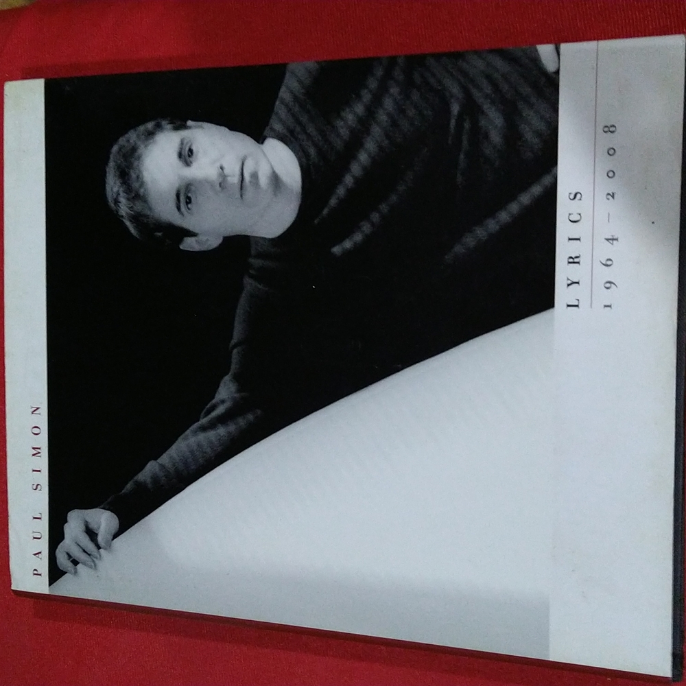 Paul Simon Lyrics 1964-2008 HB Book